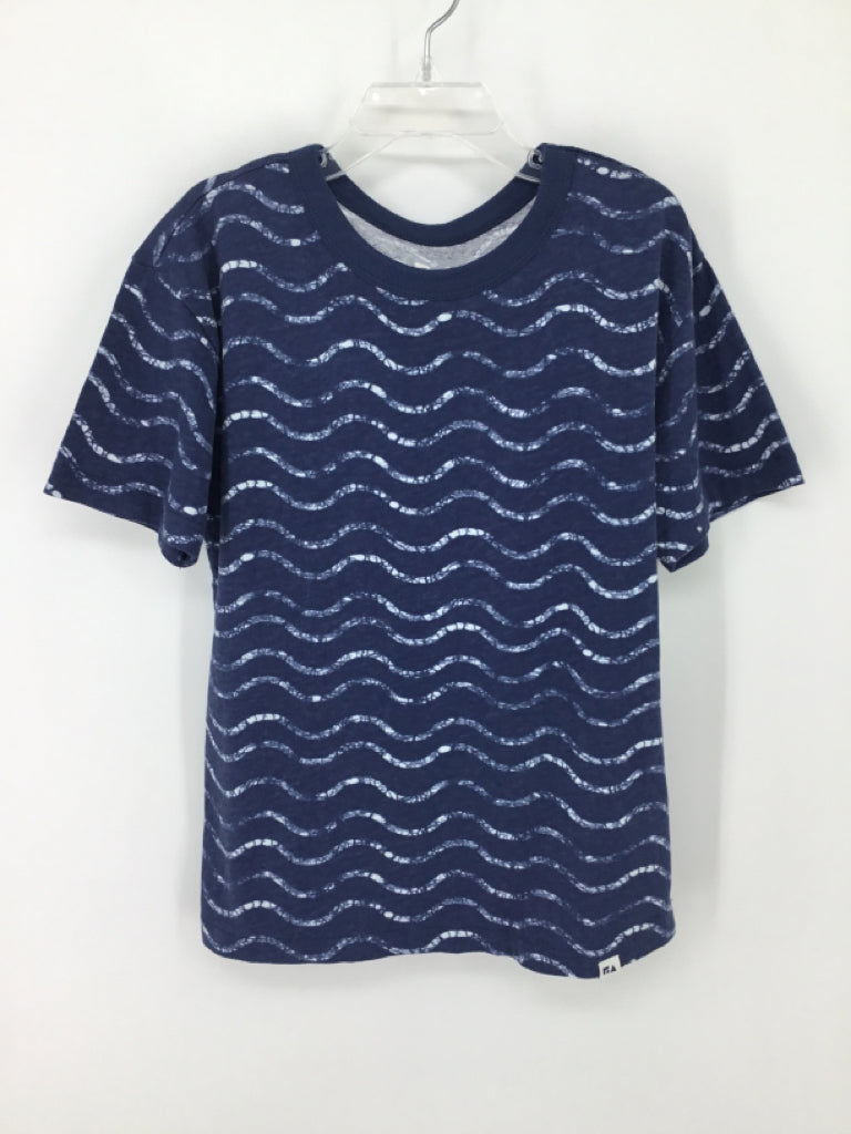 Free Assembly Child Size 6 Blue Print T-shirt - boys
