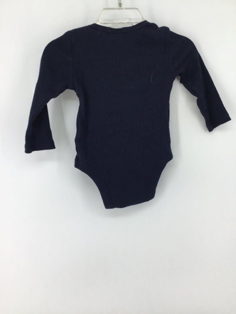 Old Navy Child Size 3-6 Months Navy Onesie