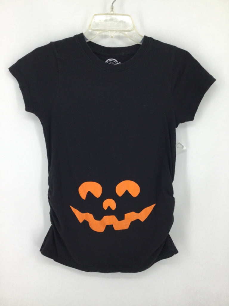 Crazy Dog Child Size S Black Halloween Maternity Top