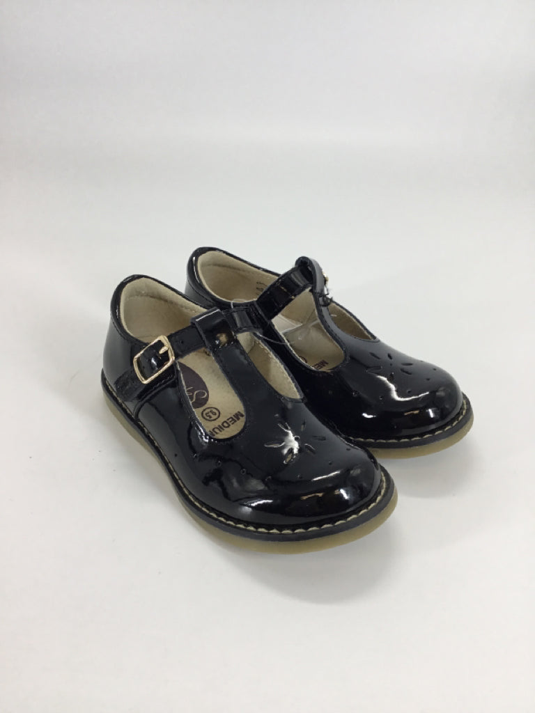 Footmates Child Size 9.5 Toddler Black Dress Shoes