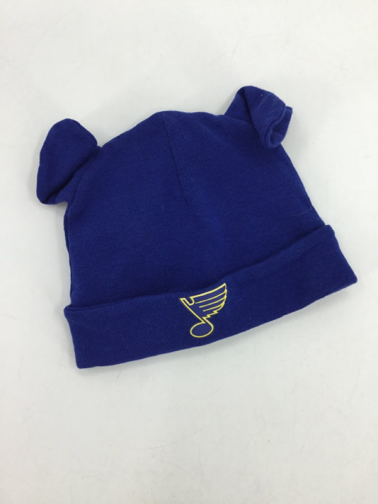 NHL Child Size 6 Months Blue Blues Hats - boys