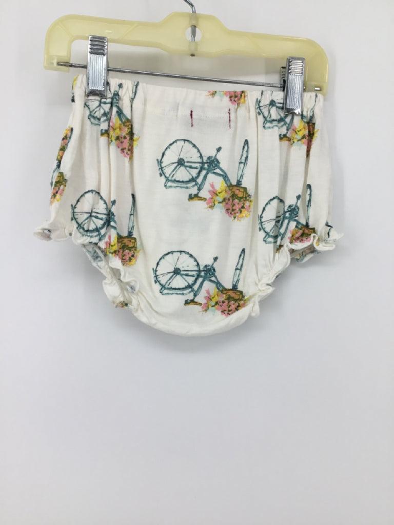 Milkbarn Child Size 12-18 Months White Bloomers - girls