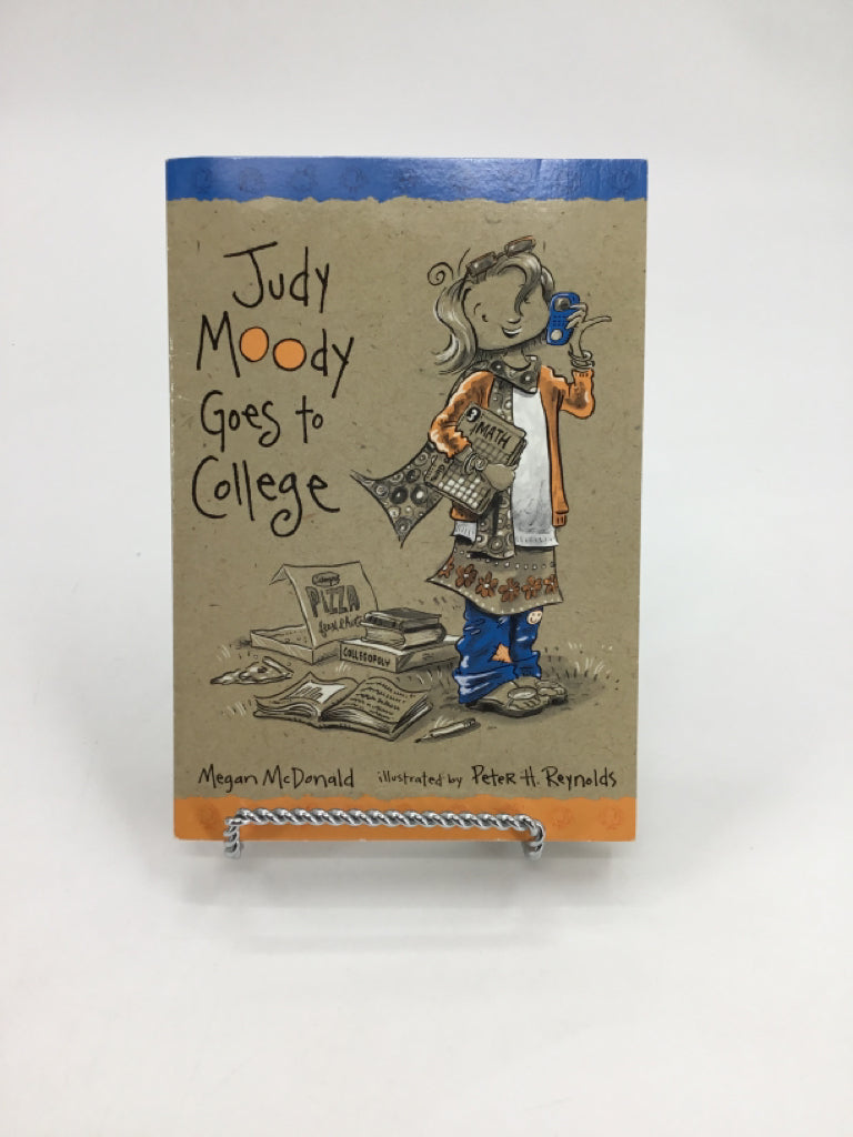Scholastic Judy Moody Goes to College Paperback Book