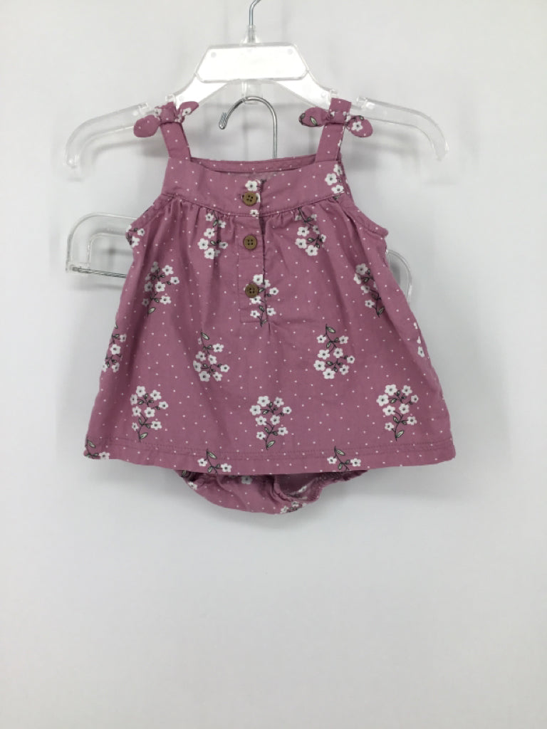 Carter's Child Size 6 Months Pink Outfit - girls