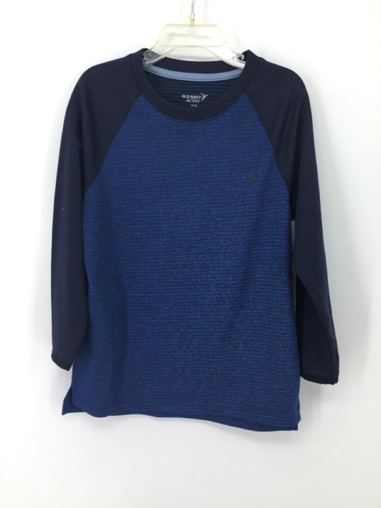 Old Navy Active Child Size 5 Blue Solid T-shirt - boys
