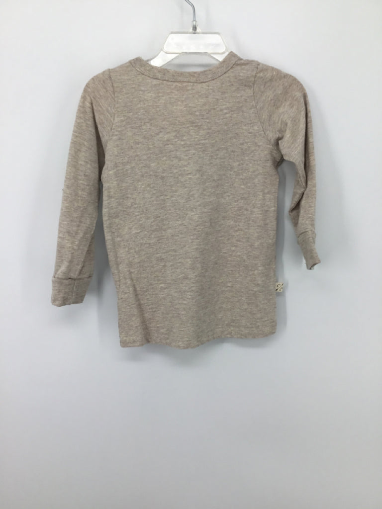 Childhoods Child Size 2 Tan screen printed T-shirt - boys