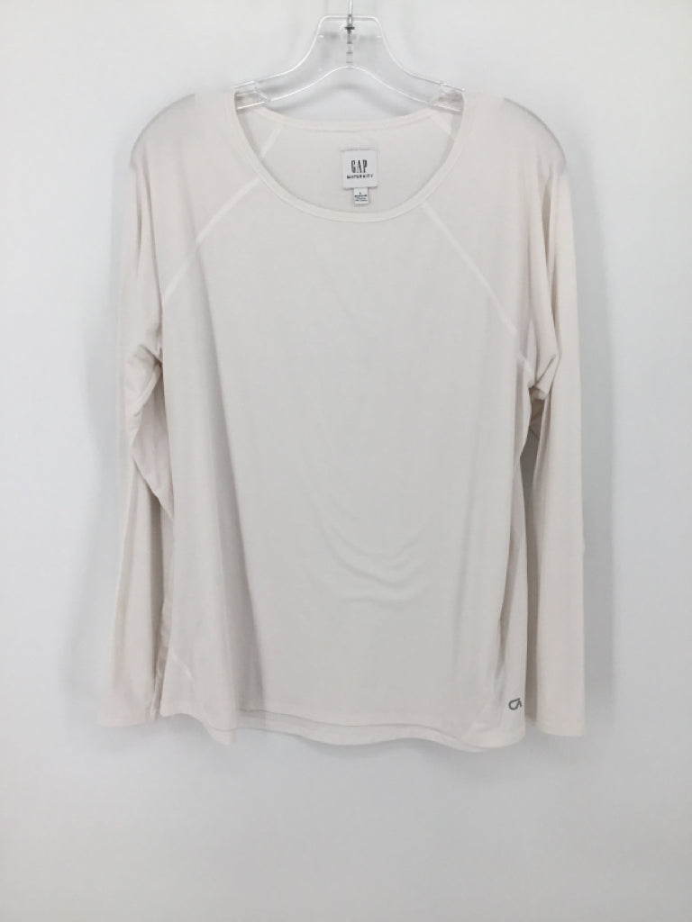 Gap Maternity Size L Cotton Blend Top