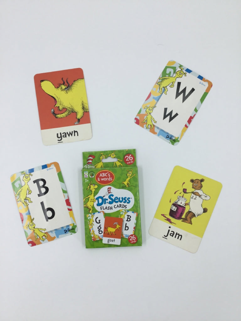 Dr Seuss ABC's & Words Flash Cards