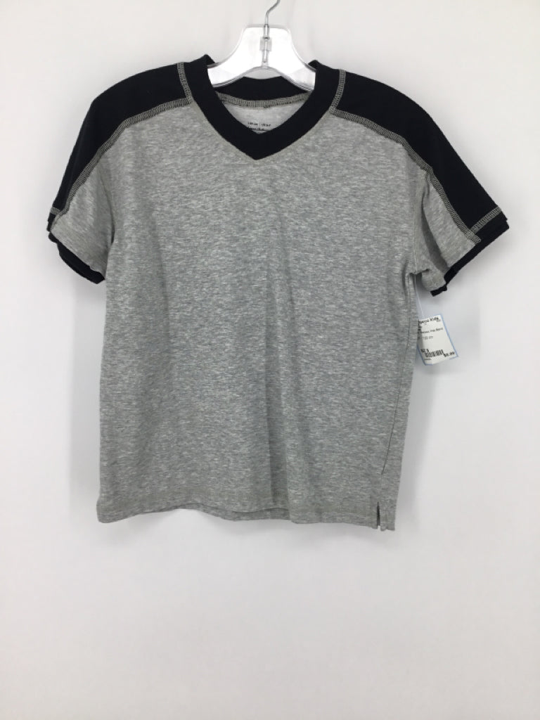 Hansen Child Size 6 Gray Marbled Shirt - boys