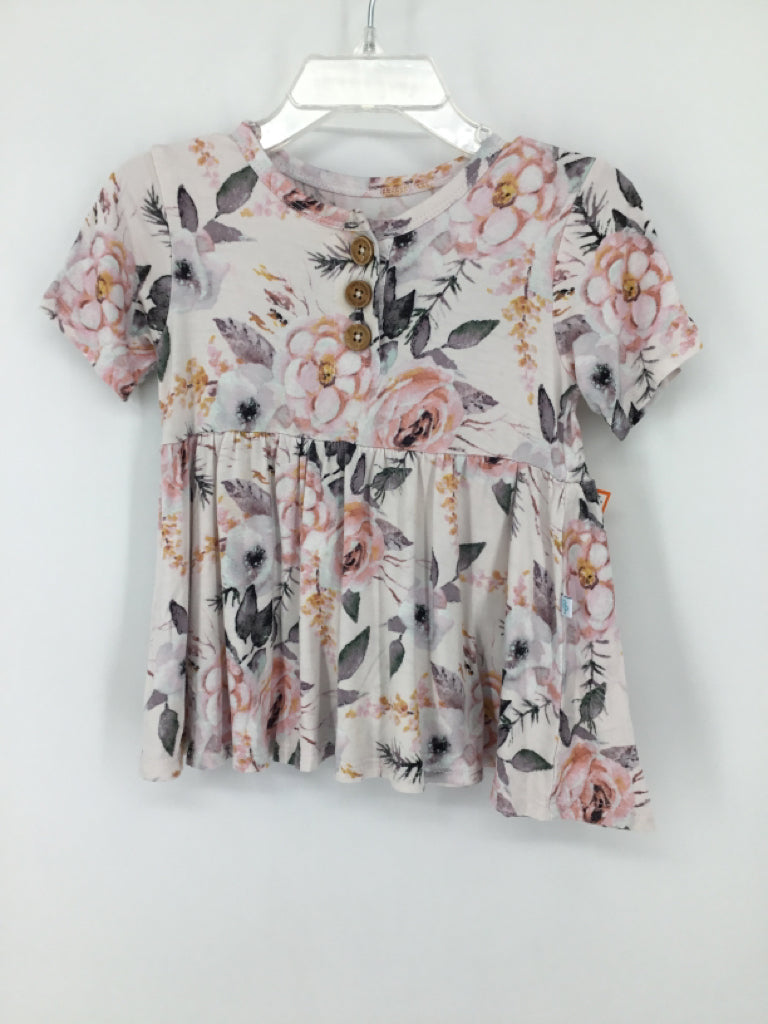 Posh Peanut Child Size 2 Pink Shirt - girls