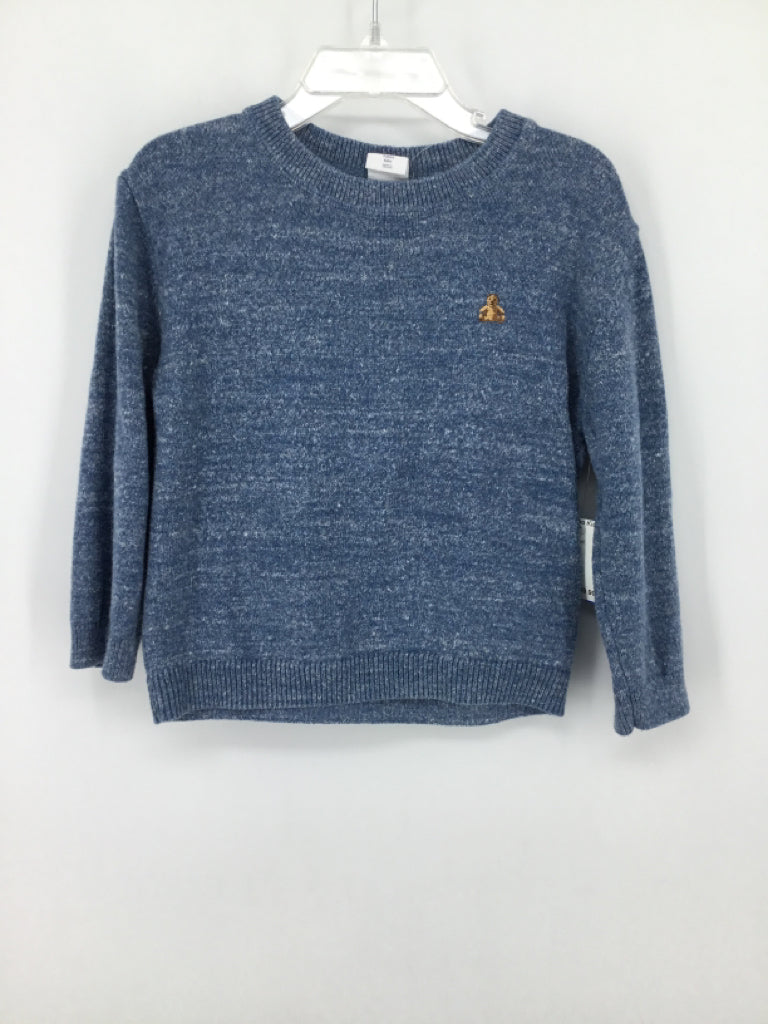 Baby Gap Child Size 3 Blue Marbled Sweater - boys