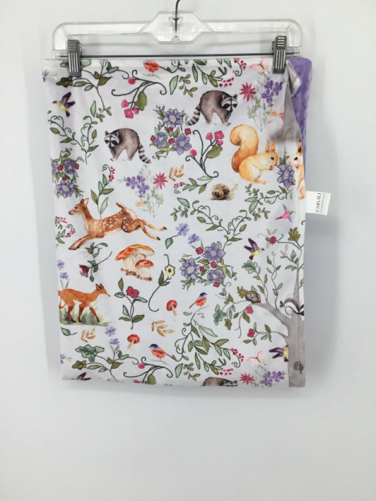 brandless Multi-Color Print Blanket
