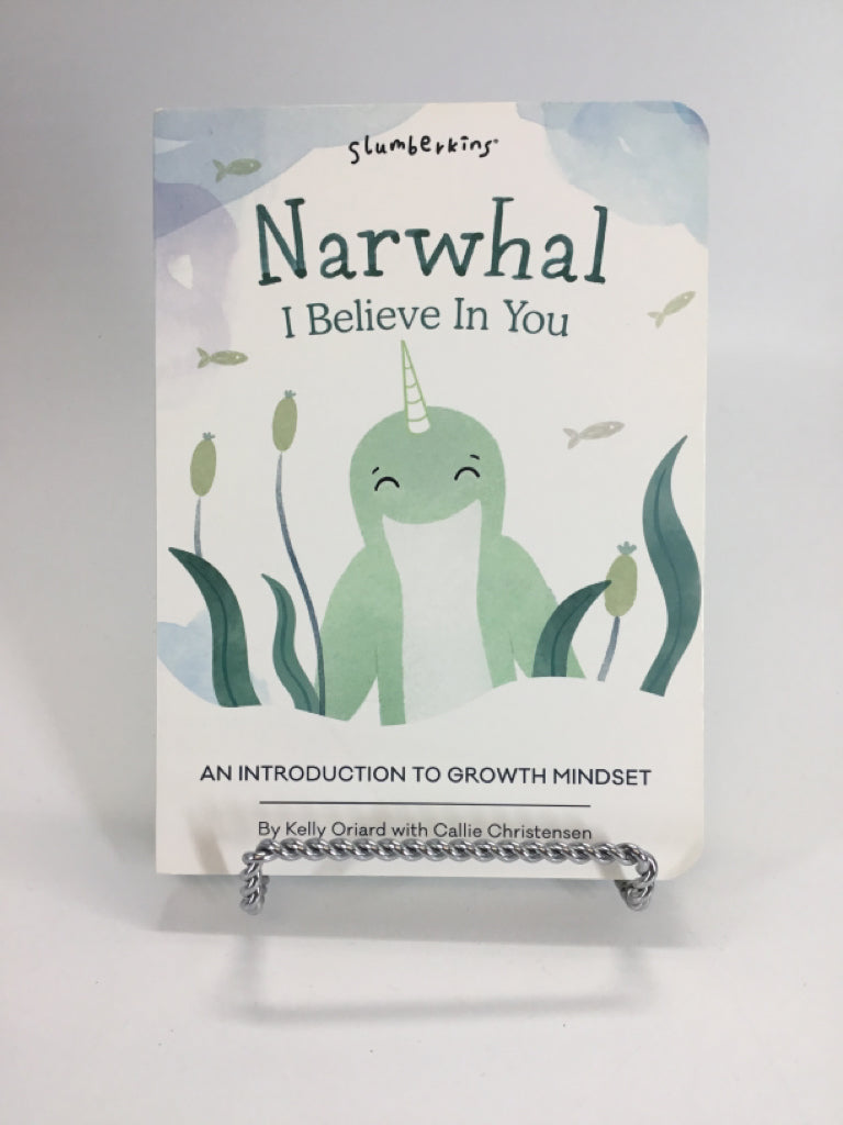 Slumberkins Narwhal I Believe In You Board Book