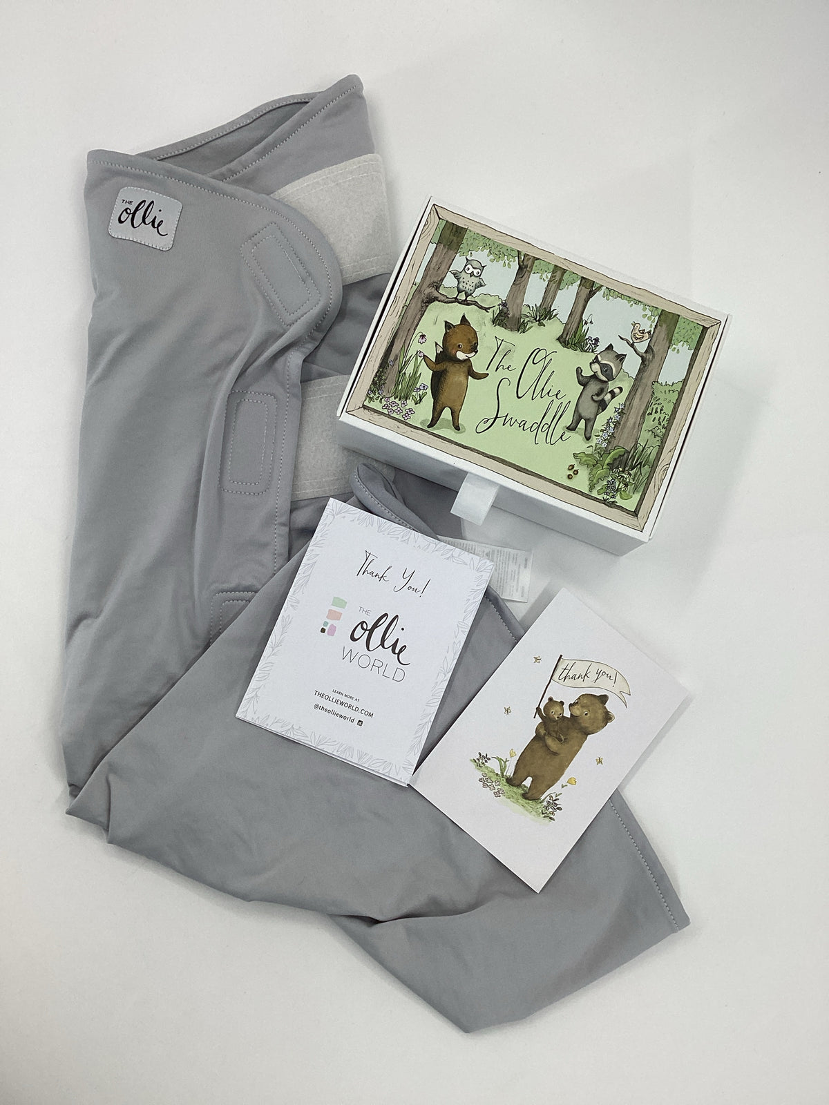 The Ollie Child Size One Size Gray Sleep Sacks & Swaddles