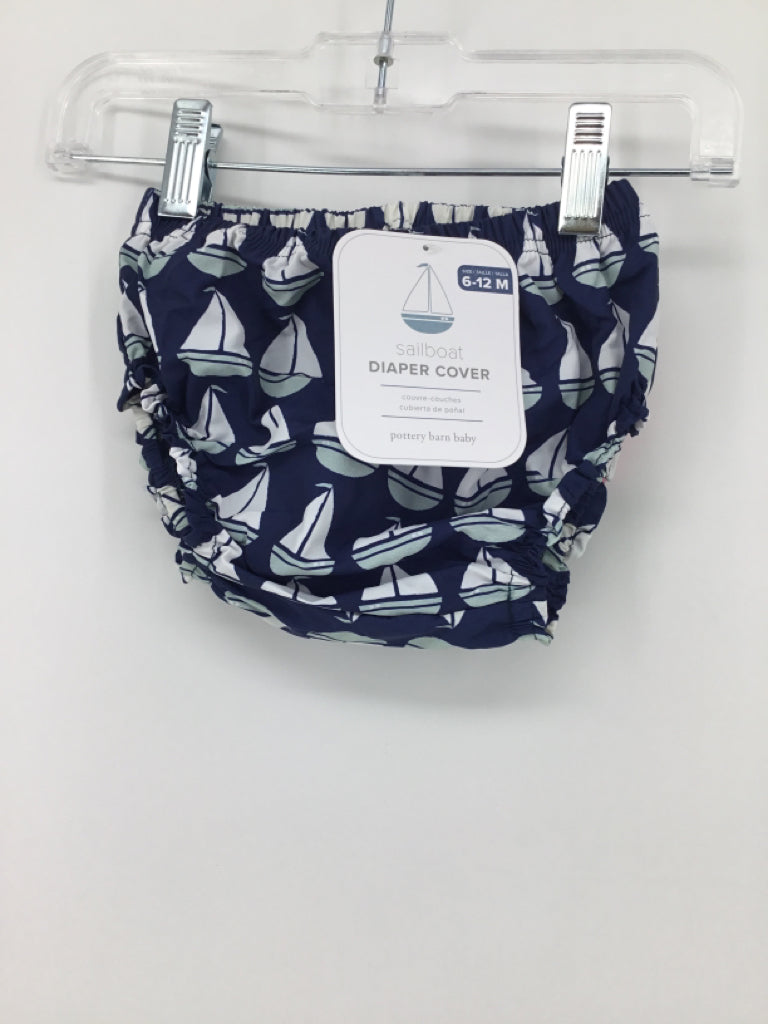 Pottery Barn Kids Child Size 6-12 Months Navy Nautical Shorts - boys