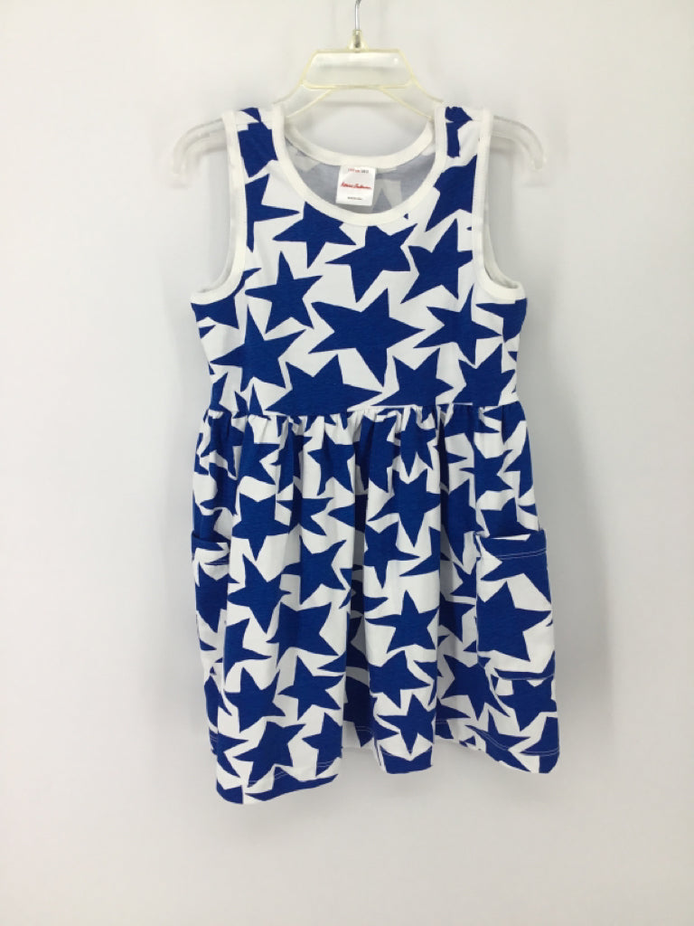 Hanna Andersson Child Size 5 Blue Stars & Stripes Dress