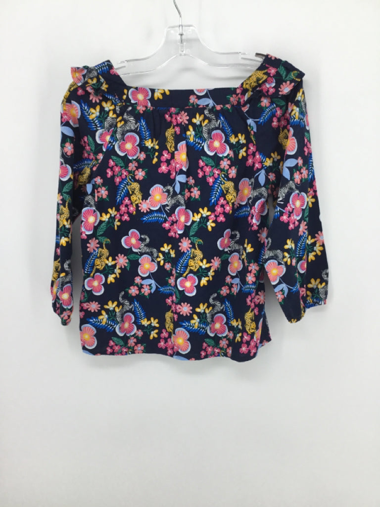 crown & ivy Child Size 8 Navy Shirt - girls
