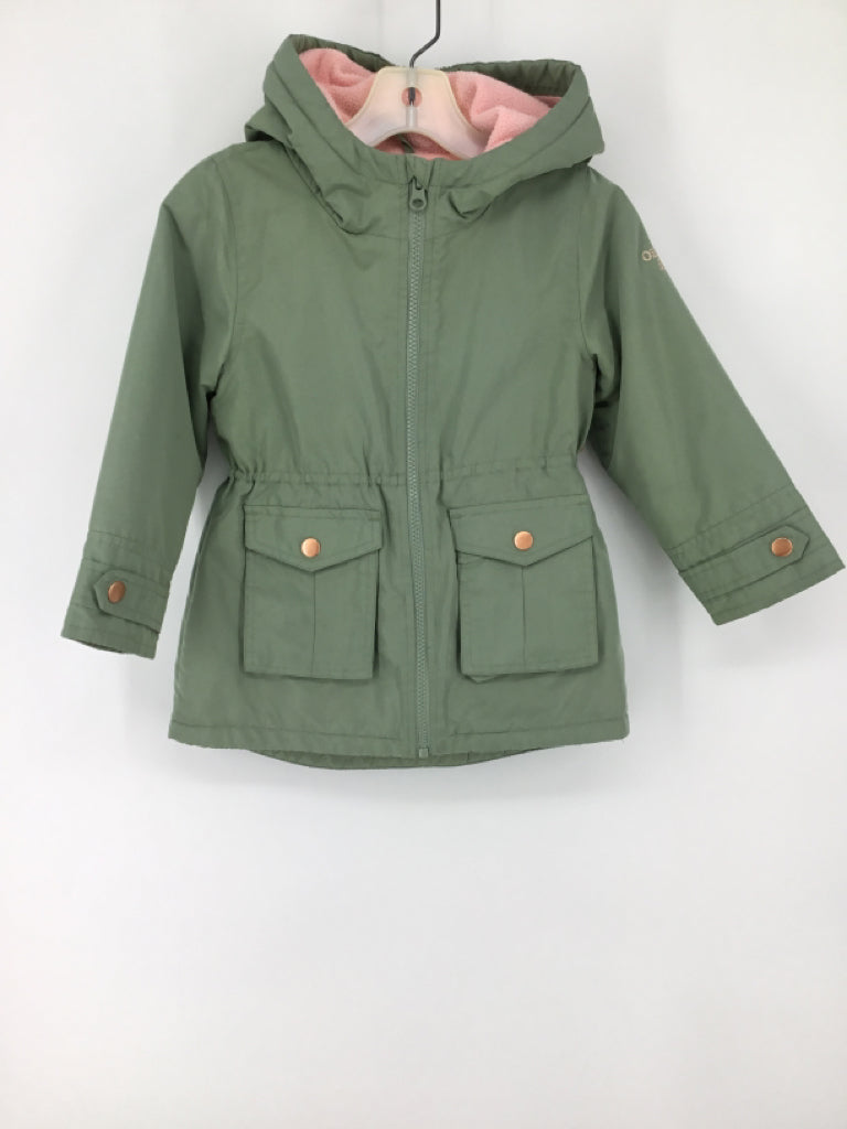 OshKosh B'gosh Child Size 4 Green Jacket - girls
