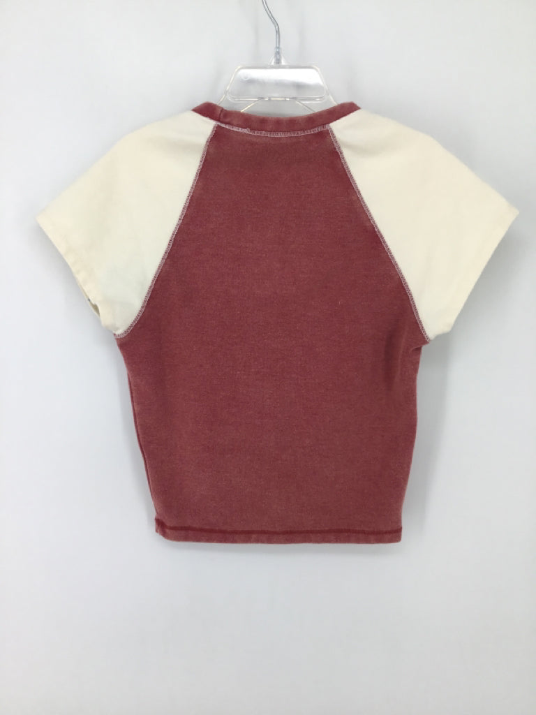 Social Culture Child Size 4 Red screen printed Shirt - boys