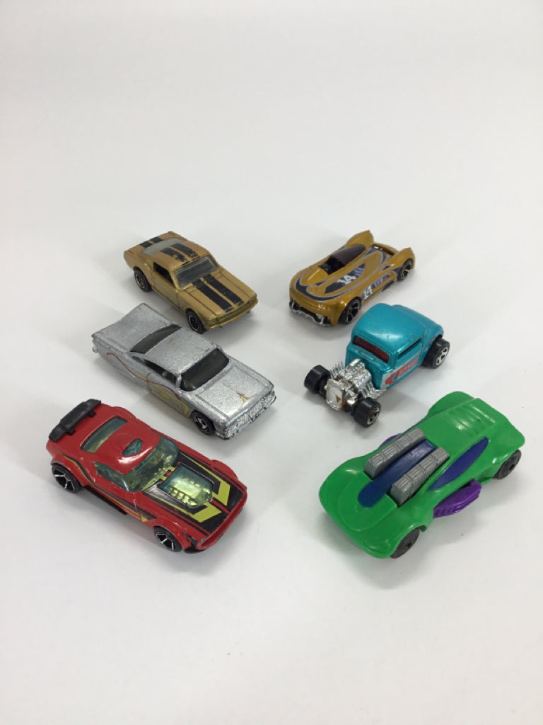 Hot Wheels Cars - 6pcs