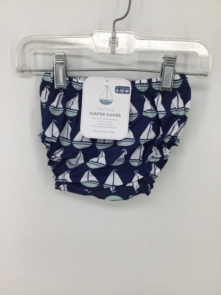 Pottery Barn Kids Child Size 6-12 Months Navy Nautical Shorts - boys