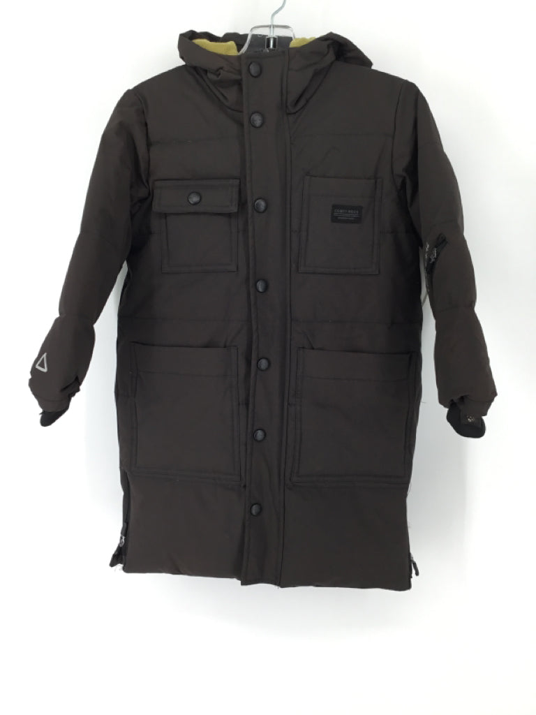 Zara Child Size 6 Brown Solid Outerwear - boys