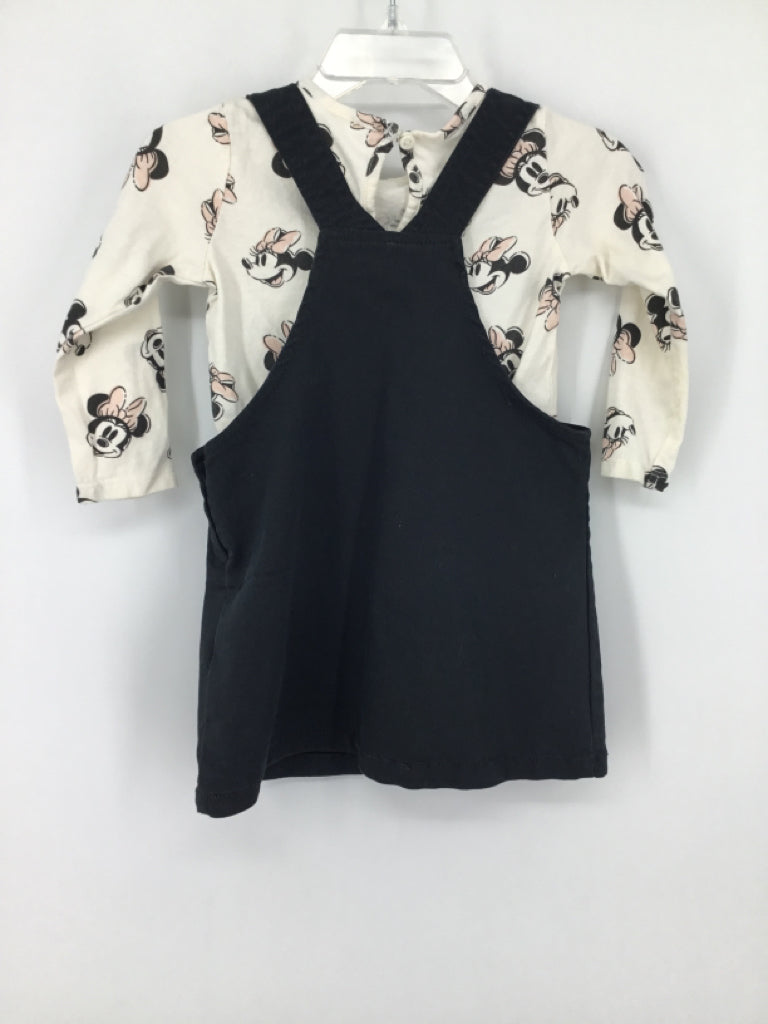 H & M Child Size 9 Months Gray Dress - girls