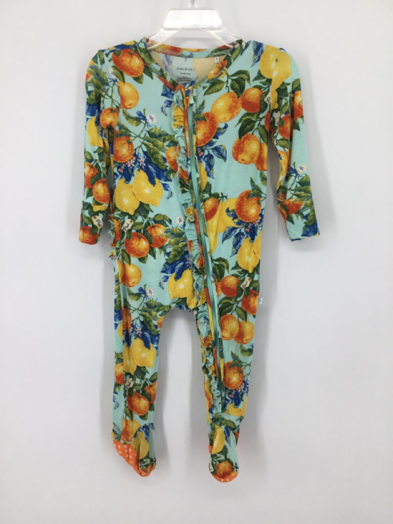 Posh Peanut Child Size 12-18 Months Multi-Color Sleepers