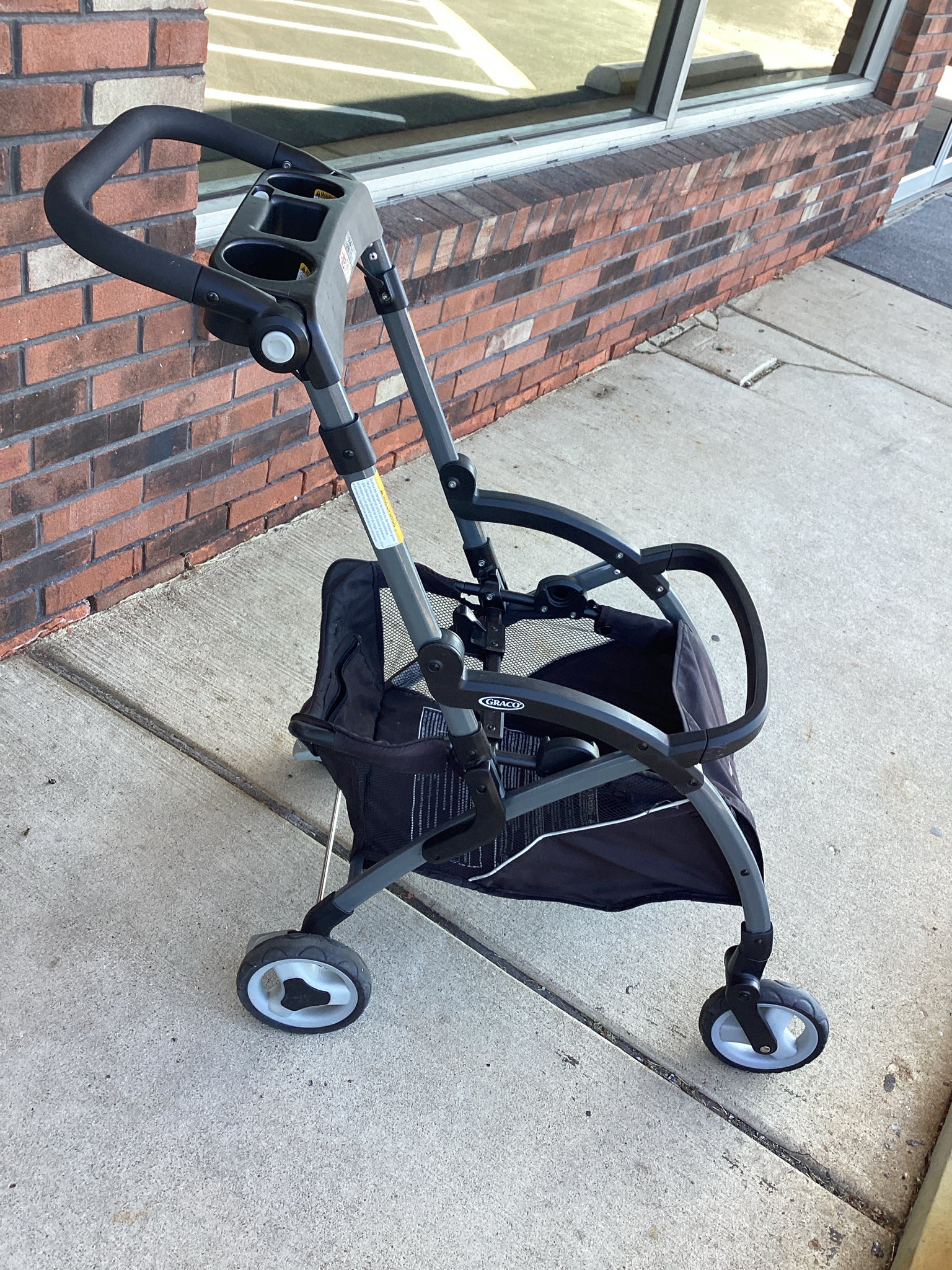 Graco Click Connect Black Snap & Go Stroller