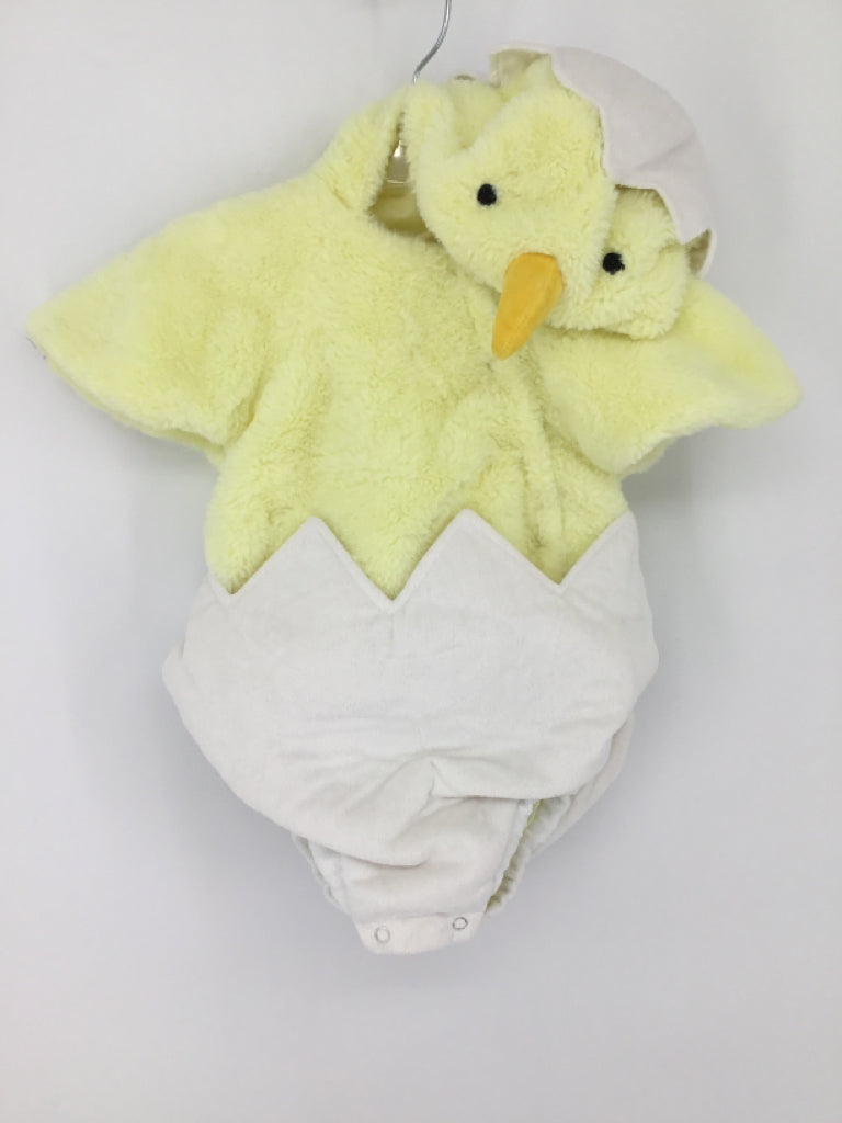 Pottery Barn Kids Child Size 6-12 Months Yellow Hatching Chick Halloween Costume