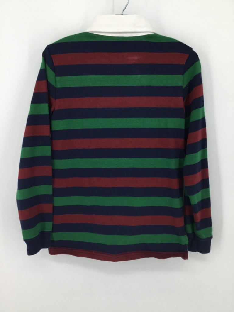 Janie and Jack Child Size 10 Multi-Color Stripe Shirt - boys
