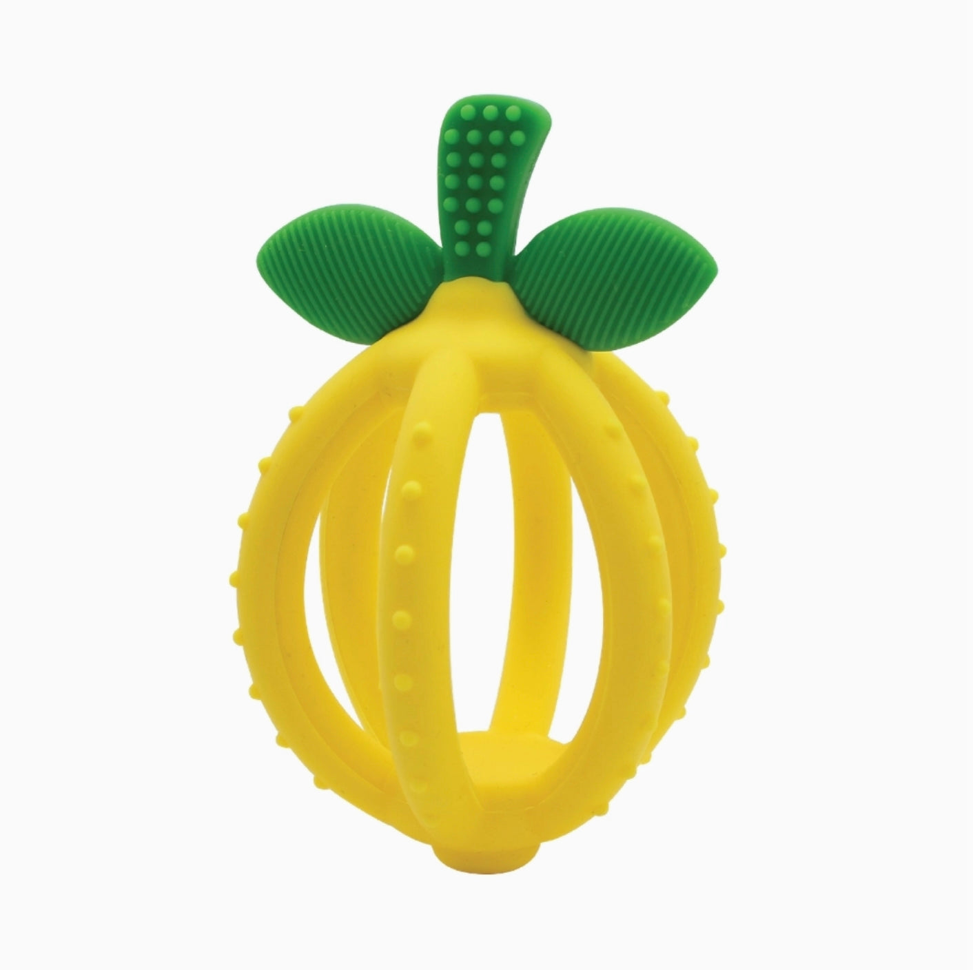 Itzy Ritzy Bitzy Biter Teething Ball Teether - Clementine