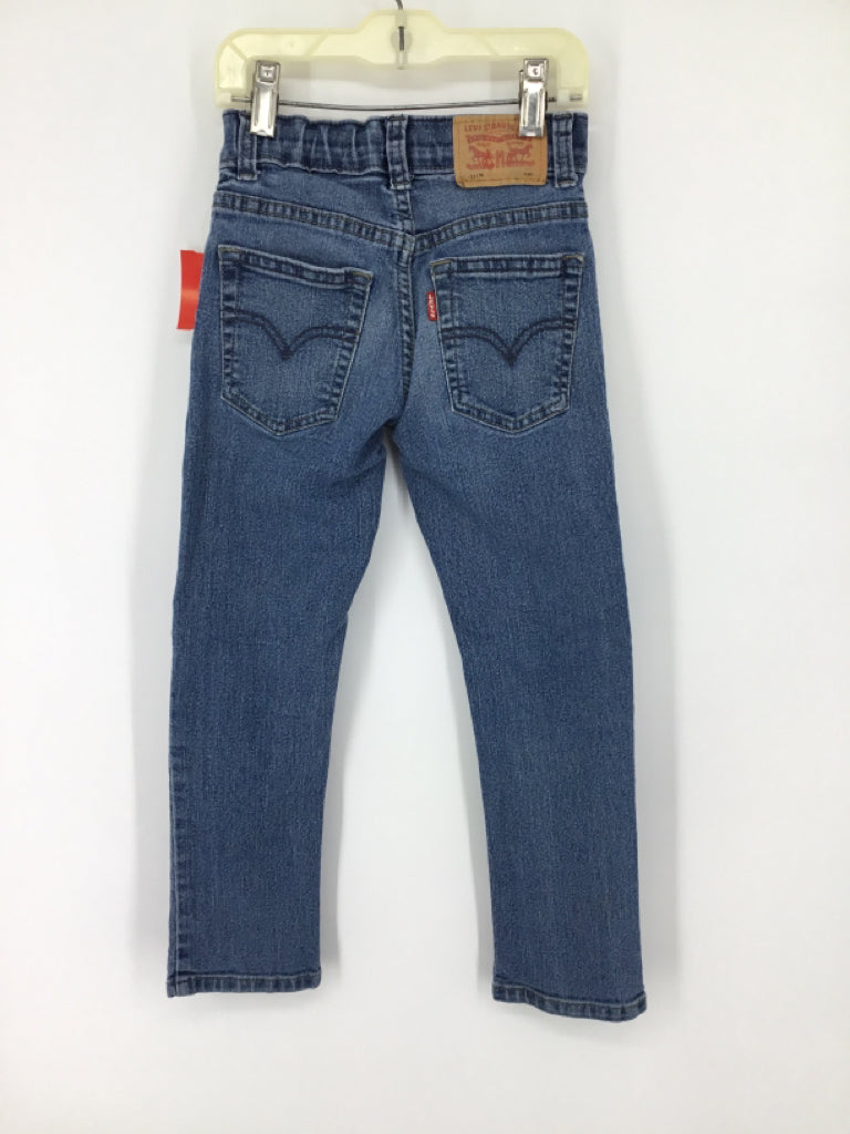 Levi's Child Size 6 Blue Solid Jeans - boys