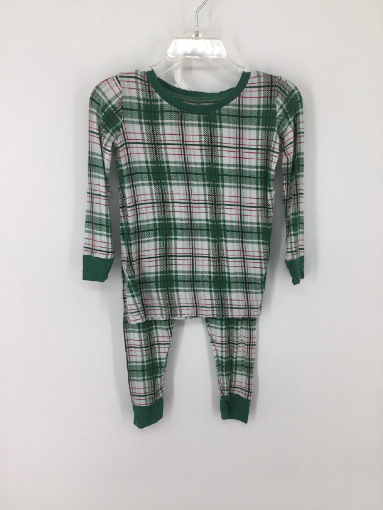 Little Sleepies Child Size 18-24 Months Green Christmas Pajamas