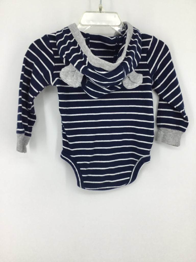 Carter's Child Size 3 Months Navy Onesie