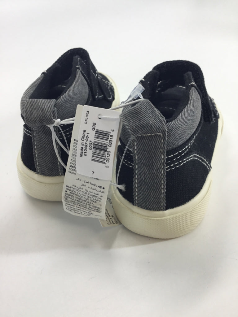 Old Navy Child Size 7 Toddler Black Sneakers