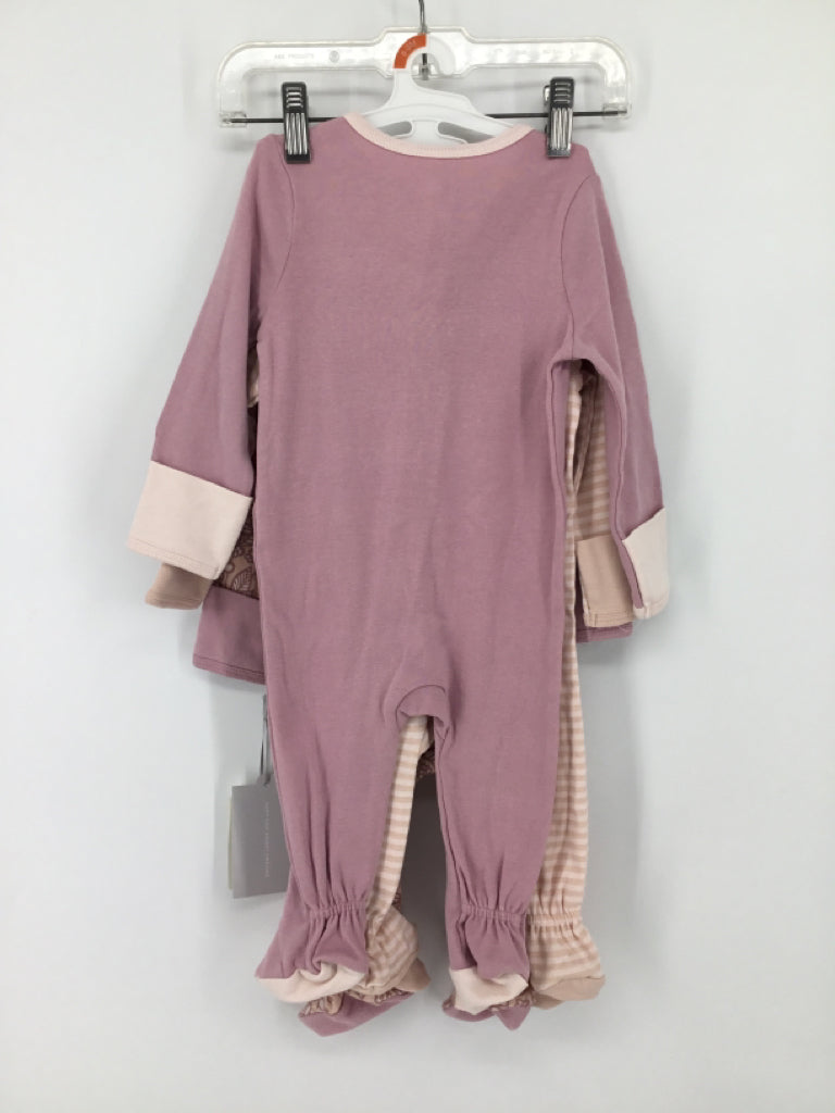 cloud island Child Size 6-9 Months Pink Sleepers