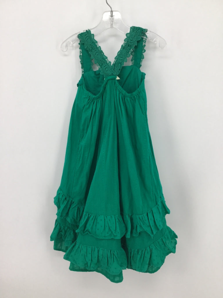 Matilda Jane Clothing Child Size 4 Green Dress - girls