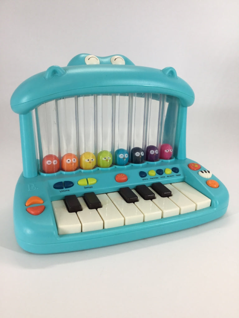 B. toys Toy Piano for Kids Hippo Pop