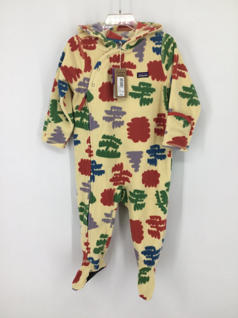 Patagonia Child Size 12-18 Months Yellow Print Outerwear - boys