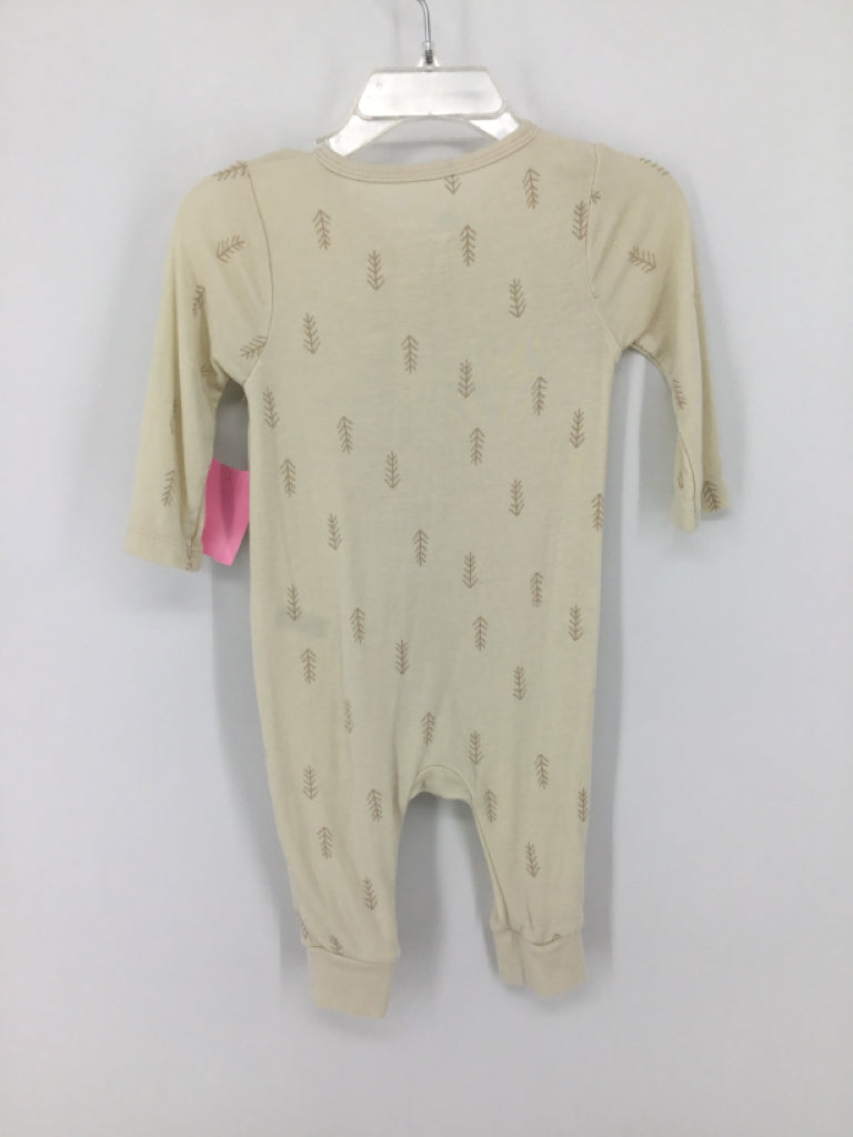 cloud island Child Size 3-6 Months Cream Print Pajamas - boys