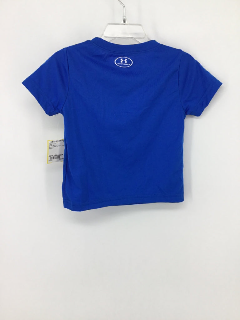 Under Armour Child Size 12 Months Blue screen printed T-shirt - boys