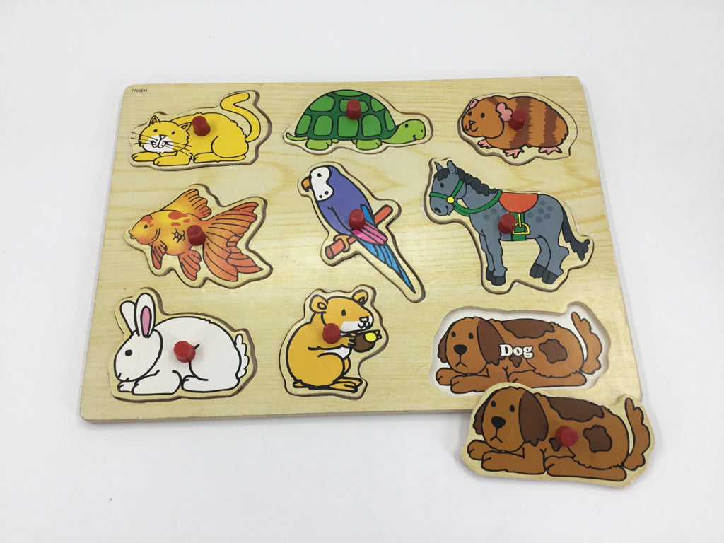Pets Peg Puzzle