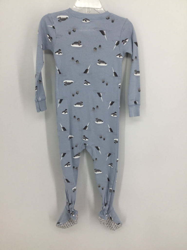 Just One You Made by Carters Child Size 2 Blue Sleepers