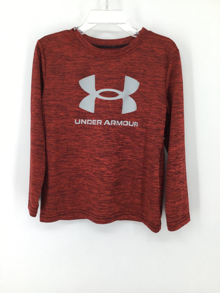 Under Armour Child Size 5 Red screen printed T-shirt - boys