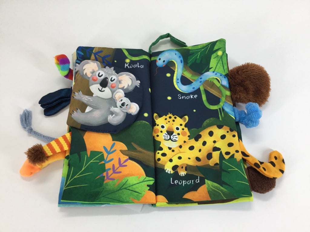 Hahaland Jungly Tails Soft Crinkle Book