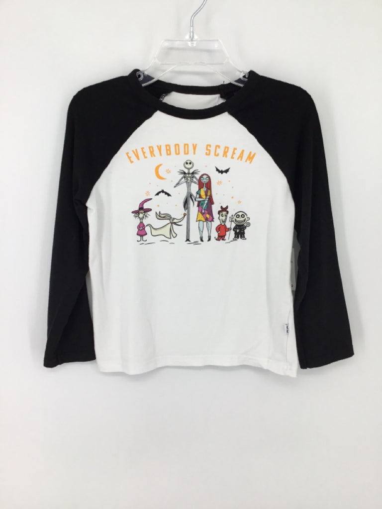 Little Sleepies + Disney Child Size 3 Black Halloween T-Shirt