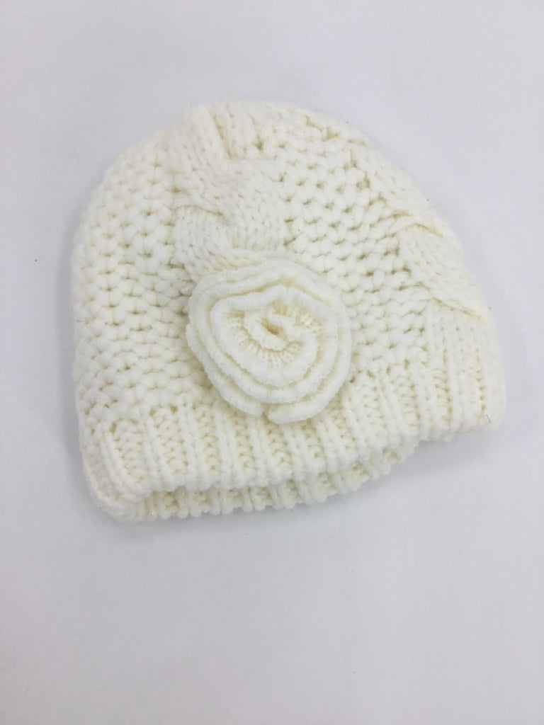 brandless Child Size One Size White Hats - girls