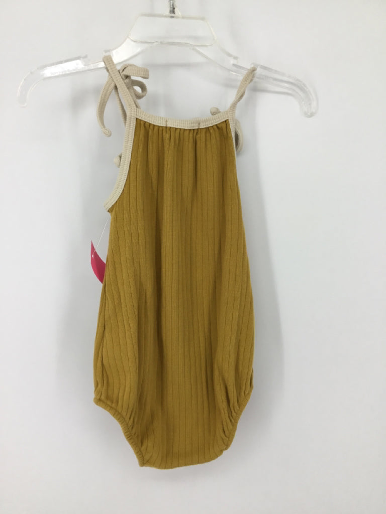 Fin & Vince Child Size 3-6 Months Yellow Outfit - girls