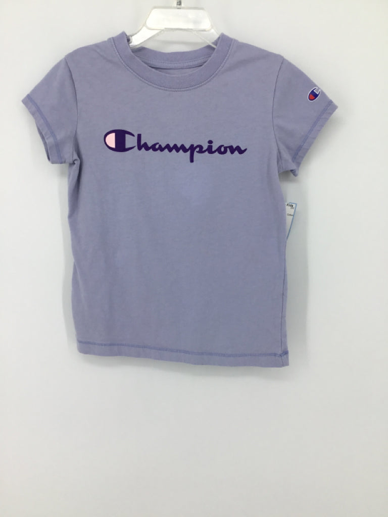 Champion Child Size 5 Blue T-shirt - girls